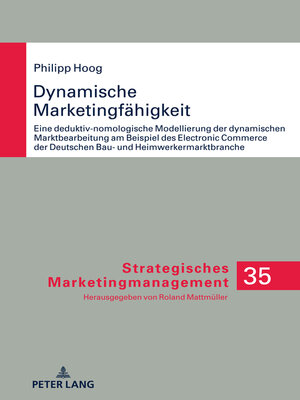cover image of Dynamische Marketingfaehigkeit